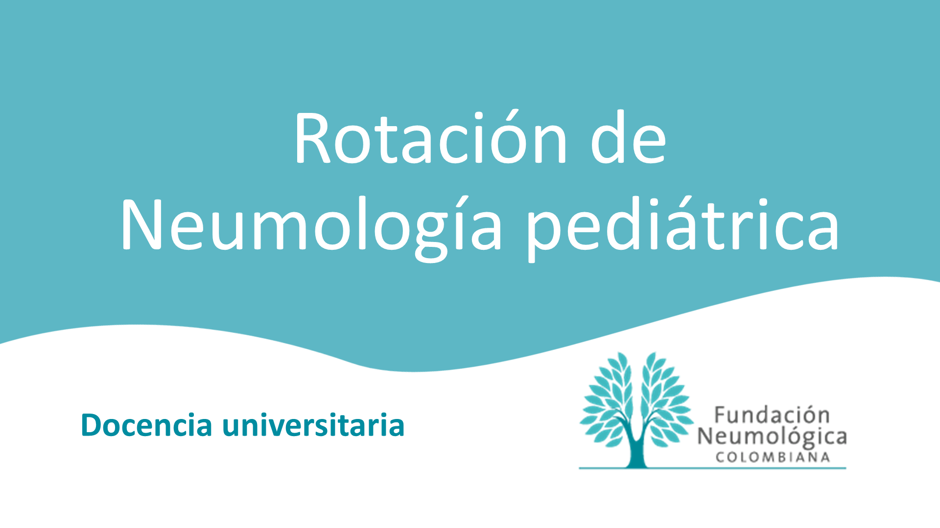 Rotación de  Neumología pediátrica