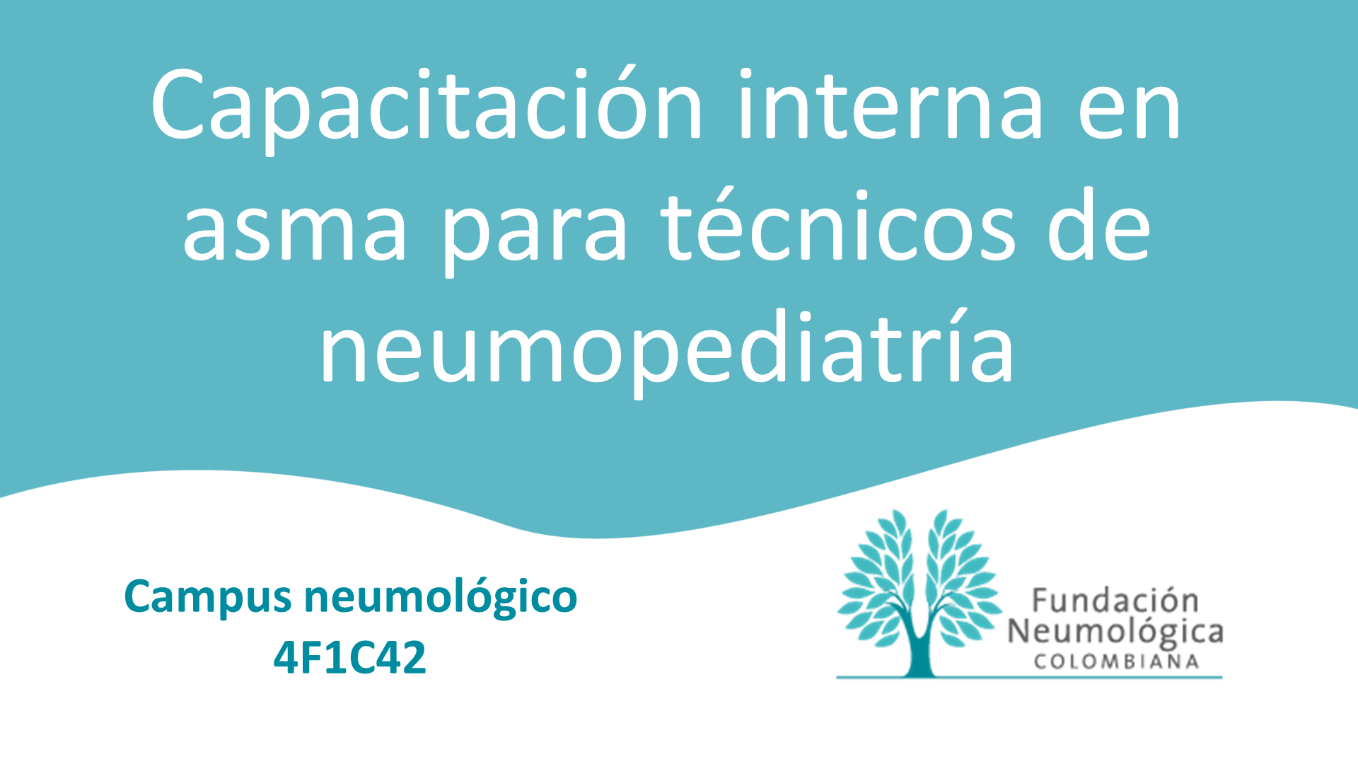 Capacitación interna en asma para técnicos de consulta neumologia pediatrica